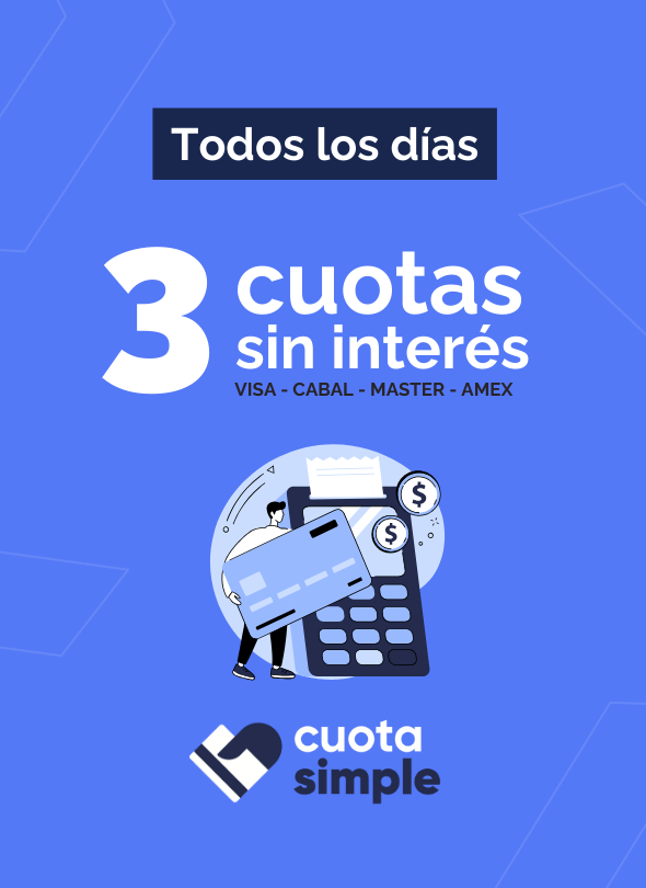 3 cuota